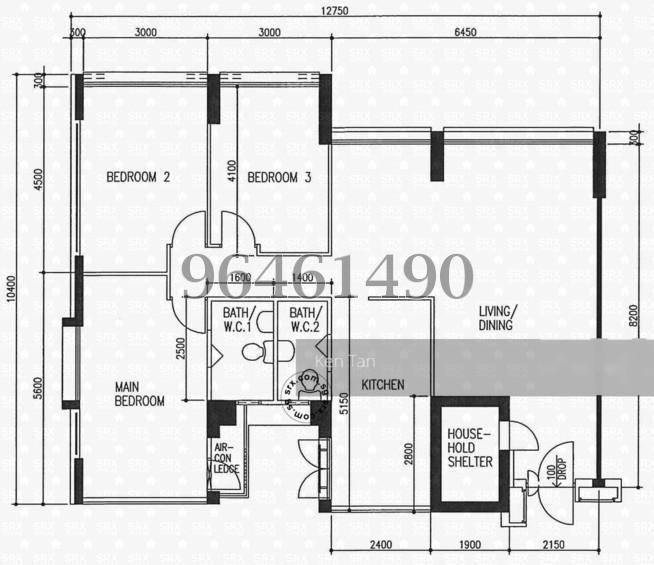 Blk 700A Ang Mo Kio Avenue 6 (Ang Mo Kio), HDB 5 Rooms #161395502